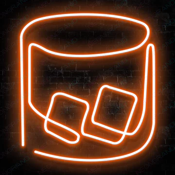 light‑up bar sign for drink